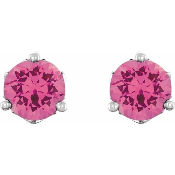 Round 3-Prong Stud Earrings Image 2 James & Williams Jewelers Berwyn, IL