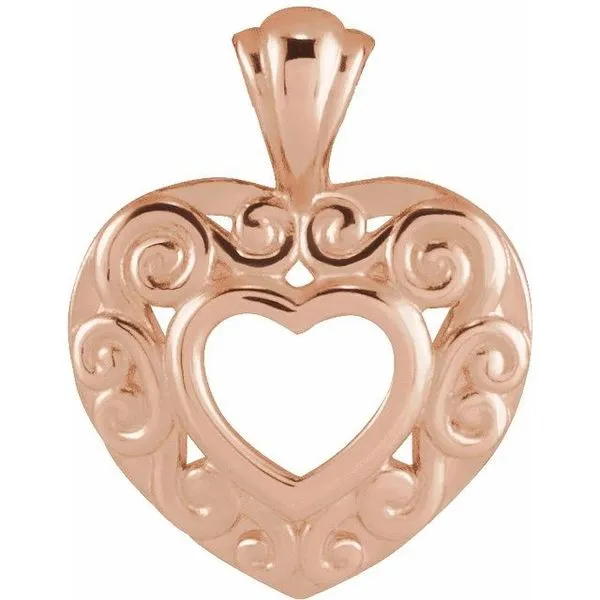 Pierced Heart Pendant Hopman Jewelers Elkhart, IN