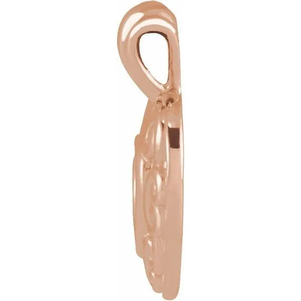 Pierced Heart Pendant Image 2 Leslie E. Sandler Fine Jewelry and Gemstones rockville , MD