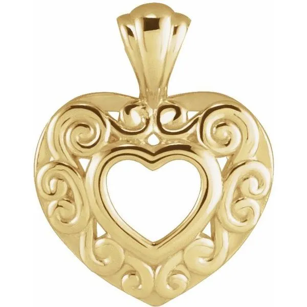 Pierced Heart Pendant Michael's Jewelry North Wilkesboro, NC