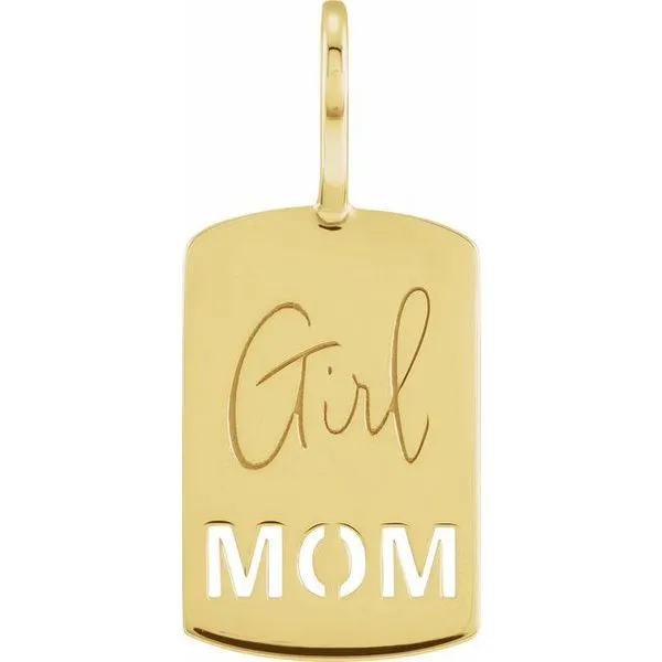 Engravable Mom Charm/Pendant Clater Jewelers Louisville, KY
