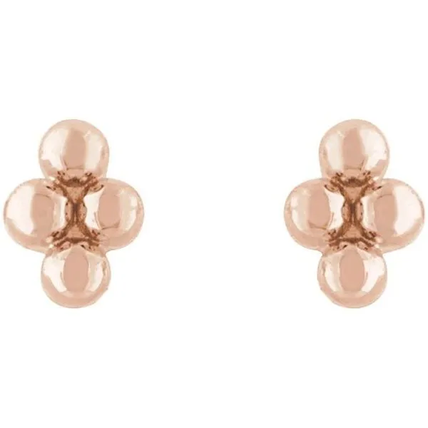 Tiny Bead Earrings Image 3 Ellsworth Jewelers Ellsworth, ME