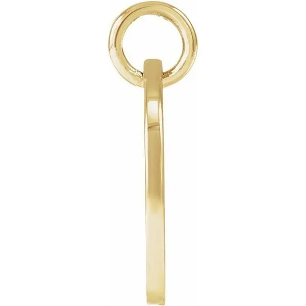 Script Initial Pendant Image 3 J. Meredith Jewelers Delafield, WI