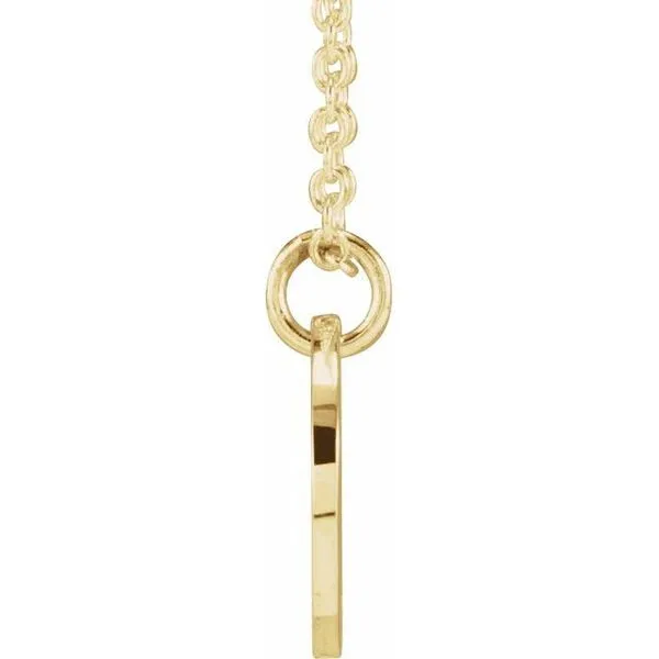 Script Initial Necklace Image 3 Arlene's Fine Jewelry Vidalia, GA