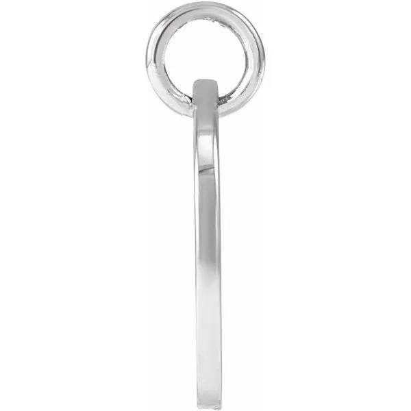 Script Initial Pendant Image 3 Delfine's Jewelry Charleston, WV