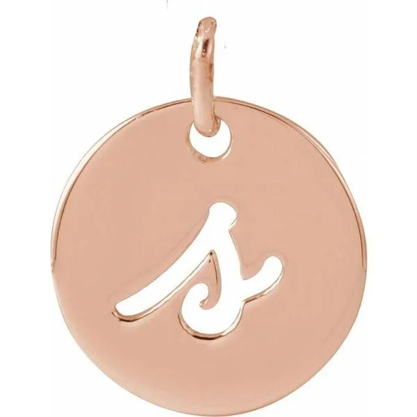 Script Initial Pendant Atlanta West Jewelry Douglasville, GA