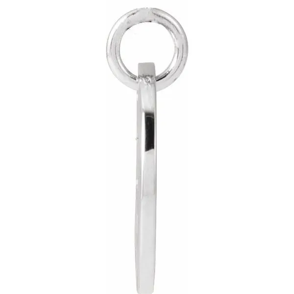 Script Initial Pendant Image 3 J. Meredith Jewelers Delafield, WI