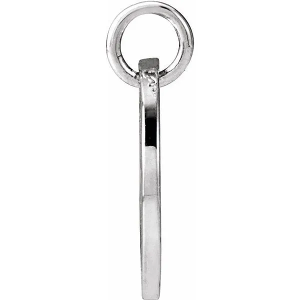 Script Initial Pendant Image 3 Studio D Jewelers Woodstock, IL