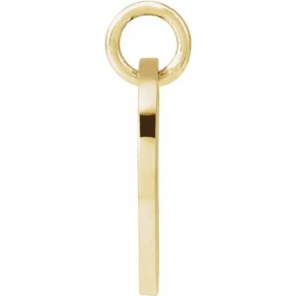 Script Initial Pendant Image 3 Studio D Jewelers Woodstock, IL