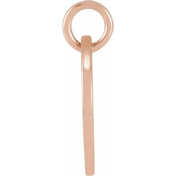 Script Initial Pendant Image 3 Studio D Jewelers Woodstock, IL