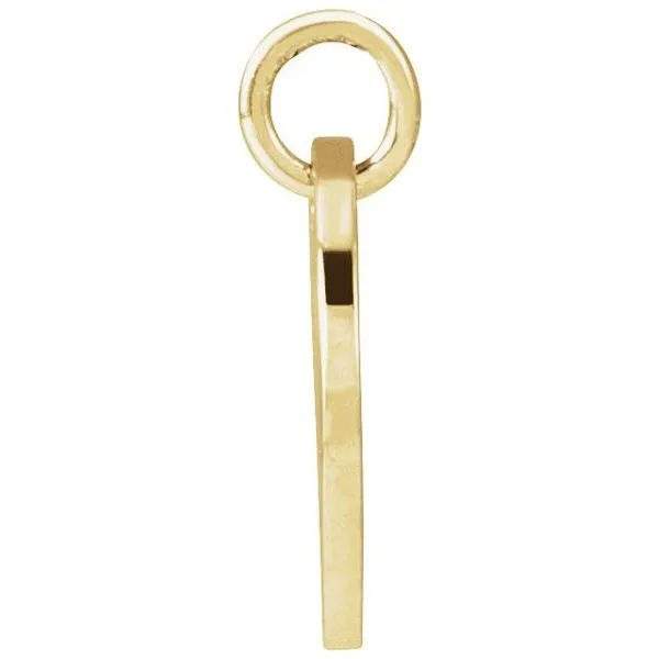 Script Initial Pendant Image 3 Delfine's Jewelry Charleston, WV