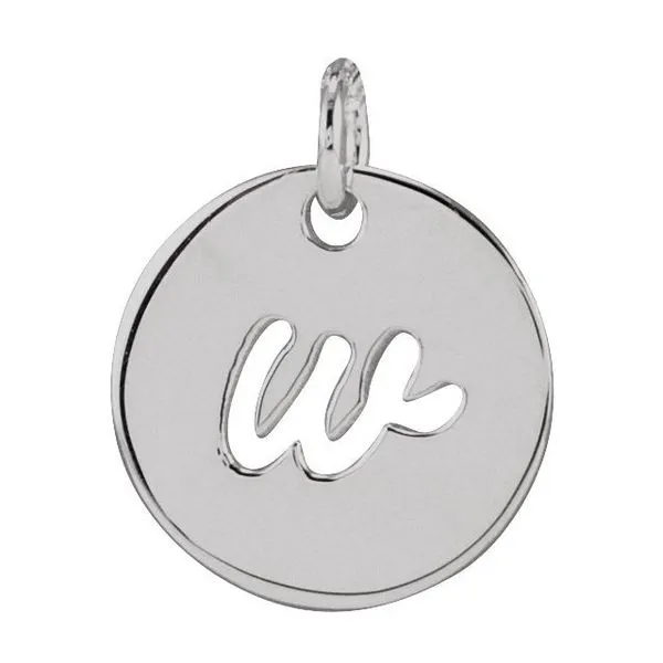 Script Initial Pendant Studio D Jewelers Woodstock, IL