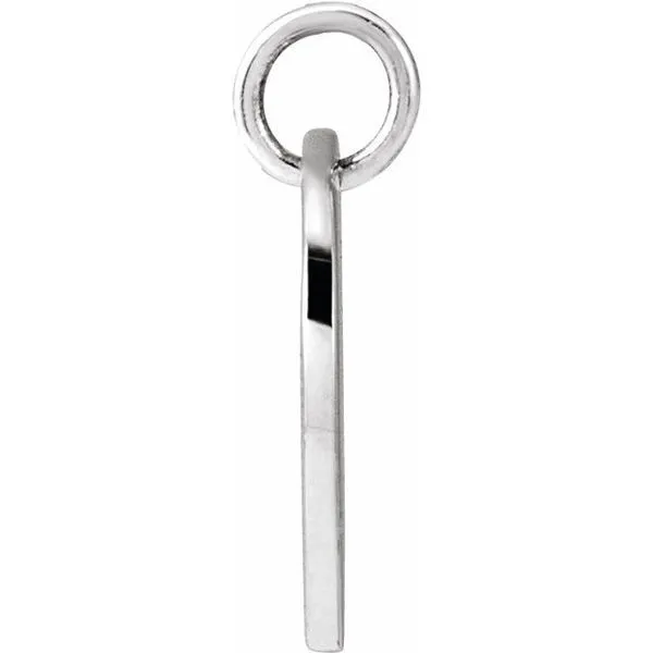 Script Initial Pendant Image 3 Long Jewelers Chesapeake, VA