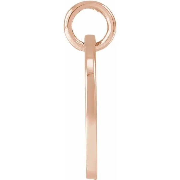 Script Initial Pendant Image 3 Studio D Jewelers Woodstock, IL