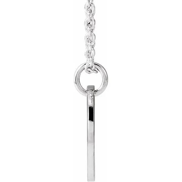 Script Initial Necklace Image 3 J. Meredith Jewelers Delafield, WI