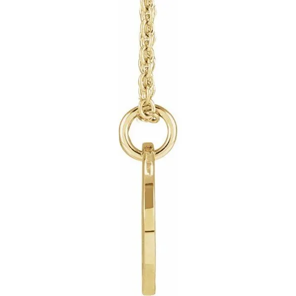 Script Initial Necklace Image 3 Grayson & Co. Jewelers Iron Mountain, MI