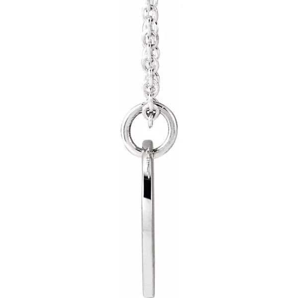 Script Initial Necklace Image 3 Grayson & Co. Jewelers Iron Mountain, MI