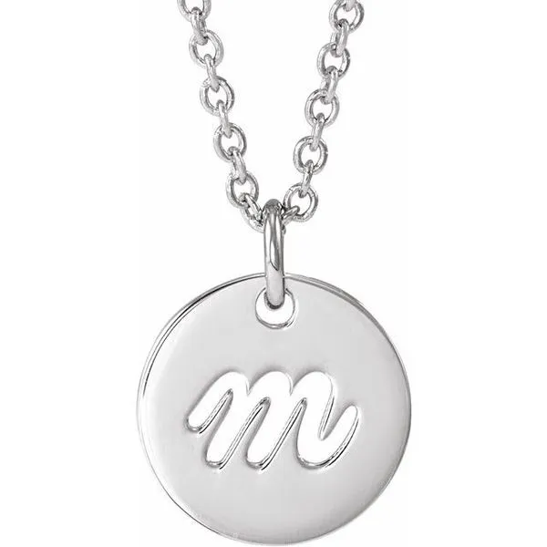 Script Initial Necklace Spath Jewelers Bartow, FL