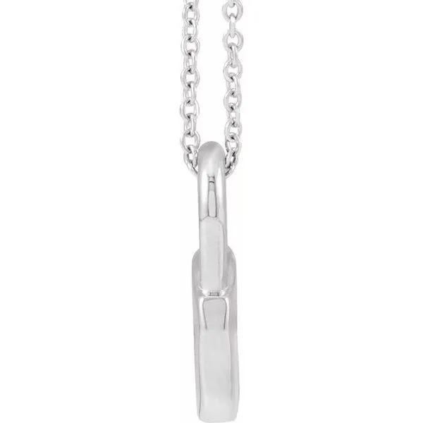 Engravable Lock Necklace Image 2 Atlanta West Jewelry Douglasville, GA