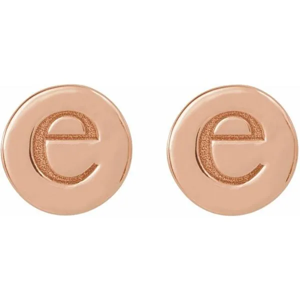 Engravable Disc Earrings Image 4 Bauble Patch Jewelers Comstock Park, MI
