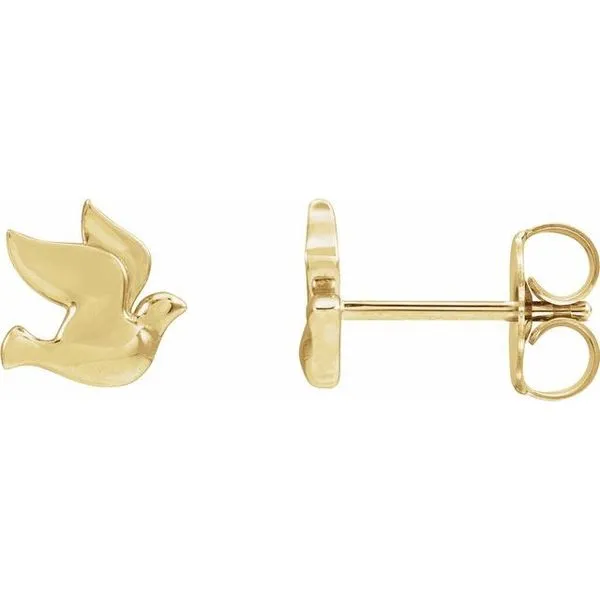 Holy Spirit Dove Earrings Hopman Jewelers Elkhart, IN