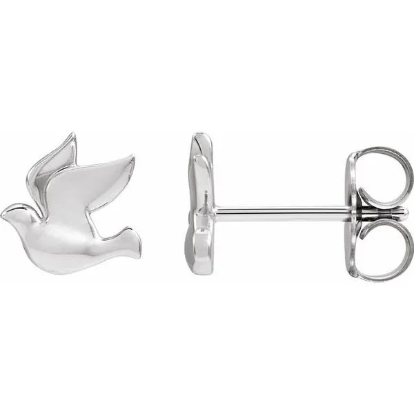 Holy Spirit Dove Earrings Beckman Jewelers Inc Ottawa, OH