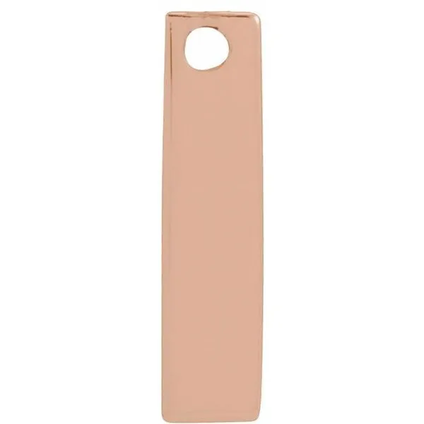 Engravable Bar Pendant Image 4 Diny's Jewelers Middleton, WI