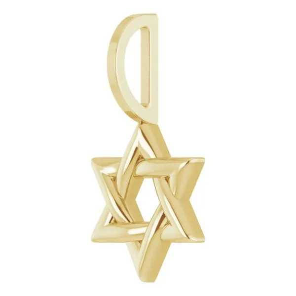 Star of David Pendant Image 2 Diny's Jewelers Middleton, WI