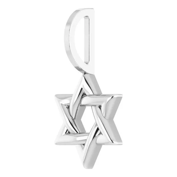 Star of David Pendant Image 2 Colonial Jewelers of Easton Easton, MD