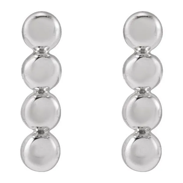 Beaded Bar Earrings Image 2 SIERRA MOON Auburn, CA