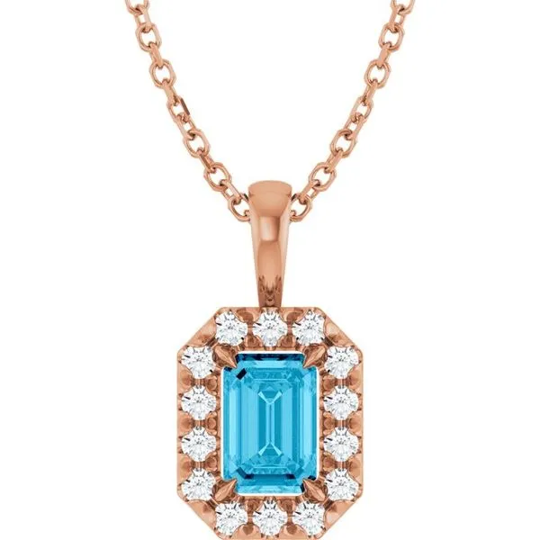 Halo-Style Necklace Ellsworth Jewelers Ellsworth, ME