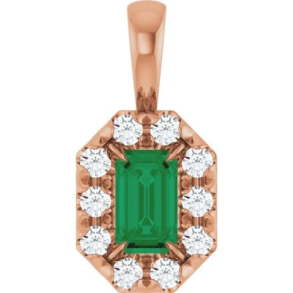 Halo-Style Pendant Colonial Jewelers of Easton Easton, MD