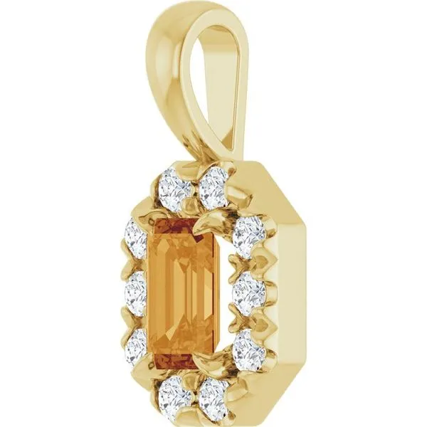 Halo-Style Pendant Image 2 Colonial Jewelers of Easton Easton, MD