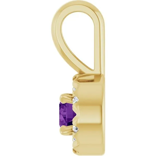 Halo-Style Pendant Image 3 Colonial Jewelers of Easton Easton, MD