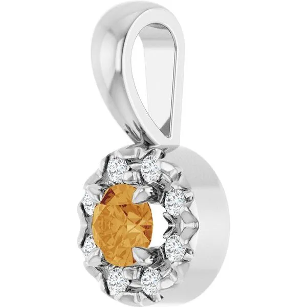 Halo-Style Pendant Image 2 Colonial Jewelers of Easton Easton, MD