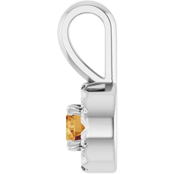 Halo-Style Pendant Image 3 Colonial Jewelers of Easton Easton, MD