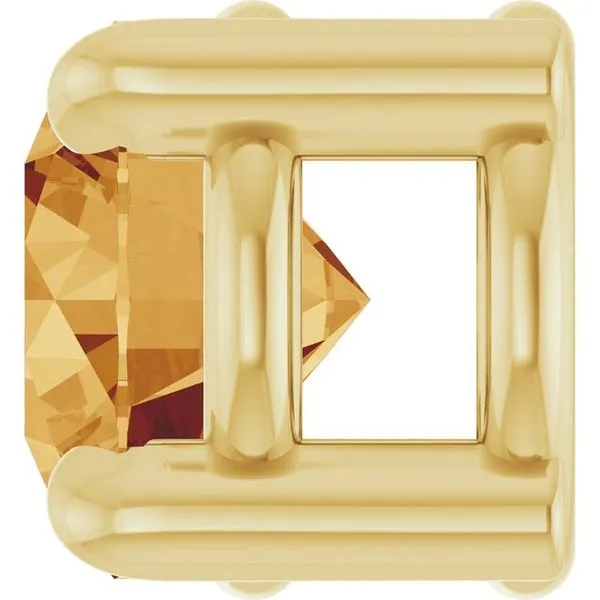 Solitaire Slide Pendant Image 3 Clater Jewelers Louisville, KY