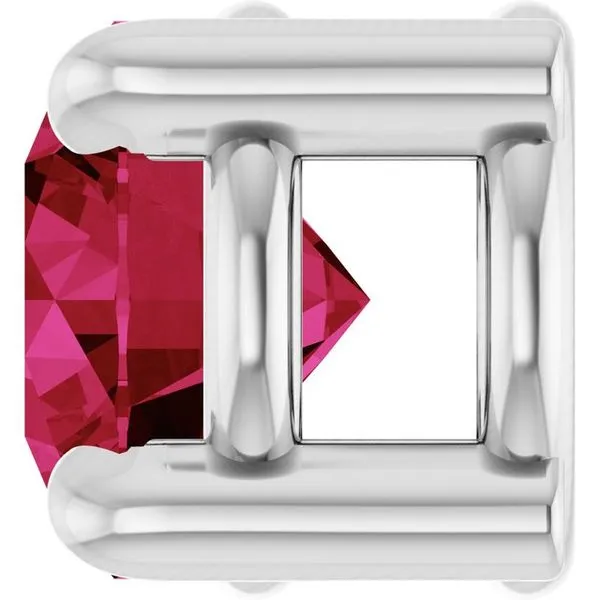 Solitaire Slide Pendant Image 3 Clater Jewelers Louisville, KY