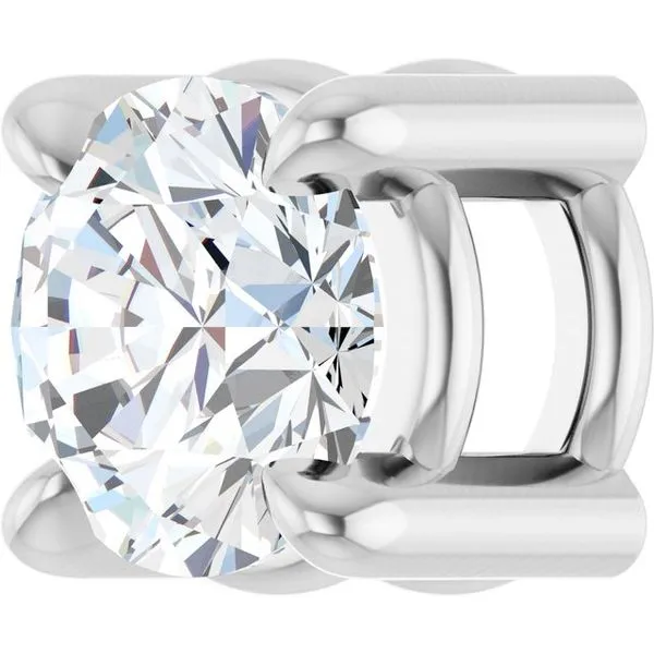 Solitaire Slide Pendant Image 2 Clater Jewelers Louisville, KY