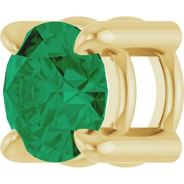 Solitaire Slide Pendant Image 2 J. West Jewelers Round Rock, TX