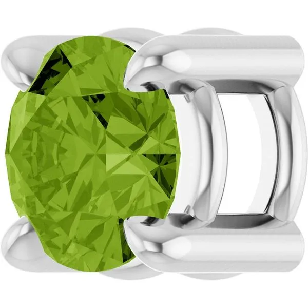 Solitaire Slide Pendant Image 2 Austin's Fine Diamonds & Jewelry Lyndhurst, NJ