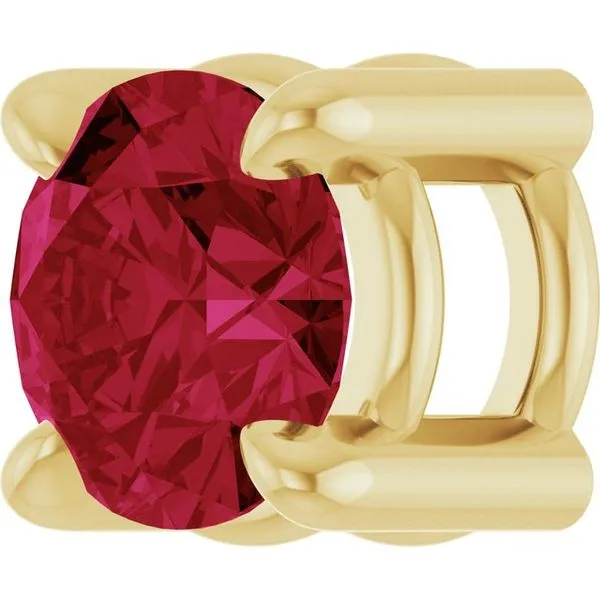 Solitaire Slide Pendant Image 2 Ellsworth Jewelers Ellsworth, ME