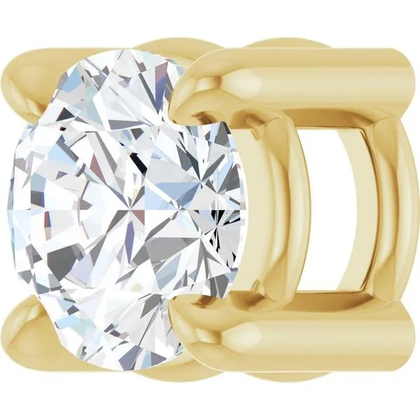 Solitaire Slide Pendant Image 2 Colonial Jewelers of Easton Easton, MD