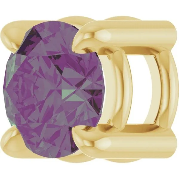 Solitaire Slide Pendant Image 2 J. West Jewelers Round Rock, TX