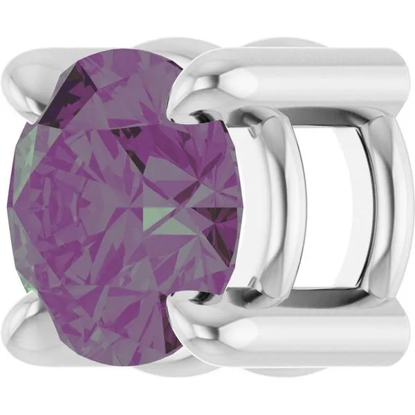 Solitaire Slide Pendant Image 2 Clater Jewelers Louisville, KY