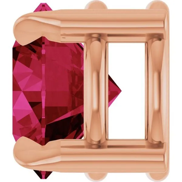 Solitaire Slide Pendant Image 3 J. West Jewelers Round Rock, TX