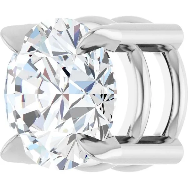 Solitaire Slide Pendant Image 2 J. West Jewelers Round Rock, TX