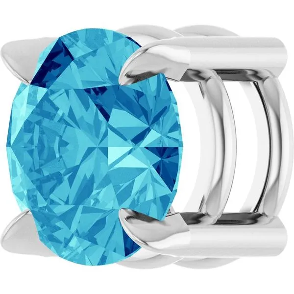 Solitaire Slide Pendant Image 2 Clater Jewelers Louisville, KY