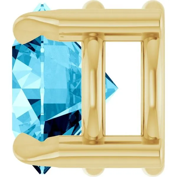 Solitaire Slide Pendant Image 3 Colonial Jewelers of Easton Easton, MD