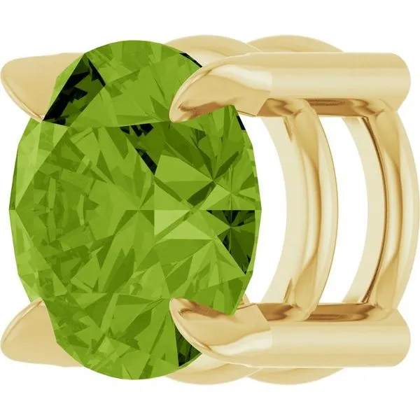 Solitaire Slide Pendant Image 2 Colonial Jewelers of Easton Easton, MD